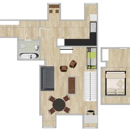 Carillon By Bestchoice - Old - Self Check-in With Parking Option Apartment